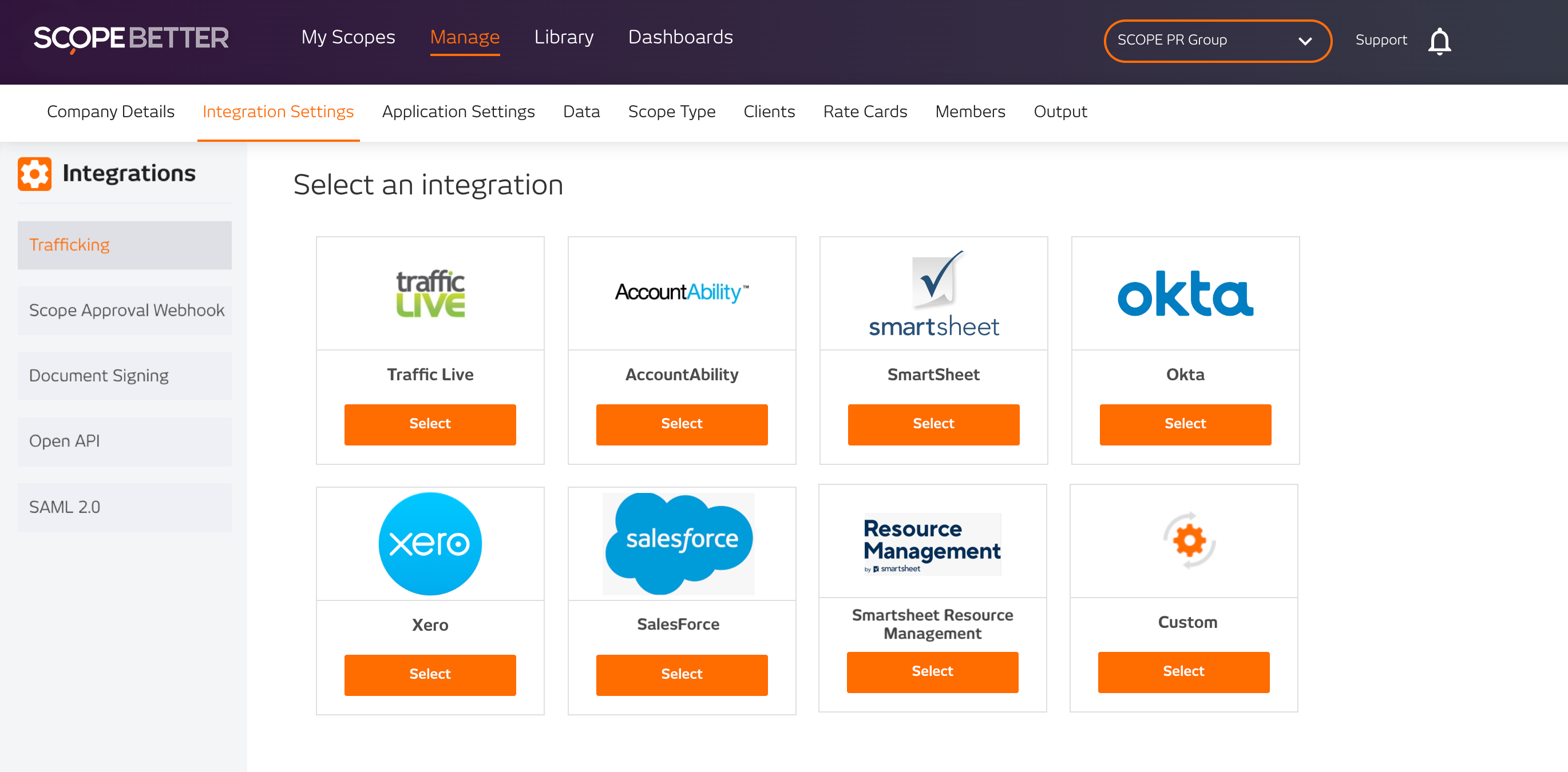 screenshot of SCOPE Better
